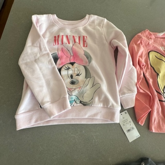 Little Girl 4T Disney Bundle (3 NWT) -Various Brand-Minnie, Daisy, Yoda 4 Years - Picture 7 of 11